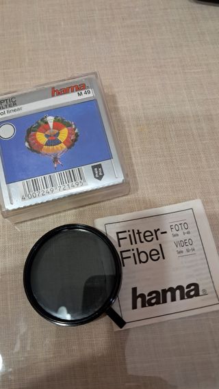 Filtro Polarizador Hama M49
