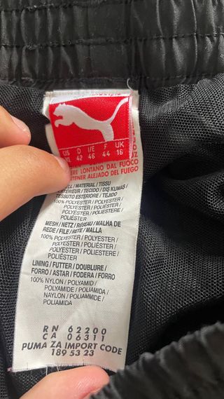 Pantalón Chándal Puma Negro Unisex