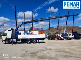 VOLVO FM 500 6X2 GRUA PALFINGER PK 29002 CAJA FIJA