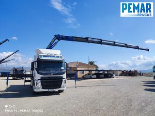 VOLVO FM 500 6X2 GRUA PALFINGER PK 29002 CAJA FIJA