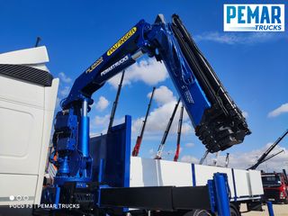 VOLVO FM 500 6X2 GRUA PALFINGER PK 29002 CAJA FIJA