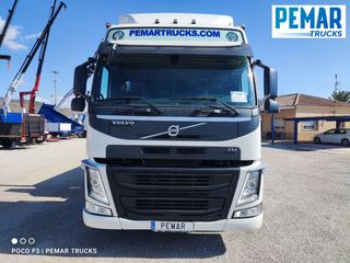 VOLVO FM 500 6X2 GRUA PALFINGER PK 29002 CAJA FIJA