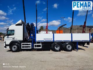 VOLVO FM 500 6X2 GRUA PALFINGER PK 29002 CAJA FIJA