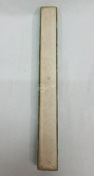 Stuoia bambù ricamo pavone