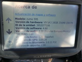 GPS MOTO GARMIN 595