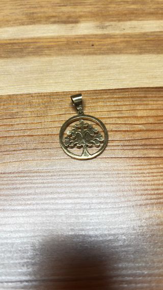 Colgante Árbol de la Vida Dorado