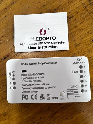 Controlador LED GLEDOPTO GL-C-008WL WLED
