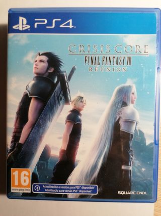 Crisis Core Final Fantasy VII Reunion PS4