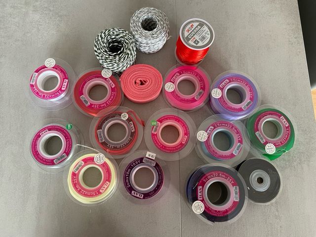 Lote 22 cintas decorativas