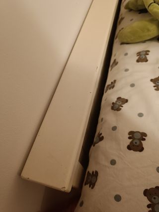 Cama nido IKEA blanca ( Incluye 2 colchones)
