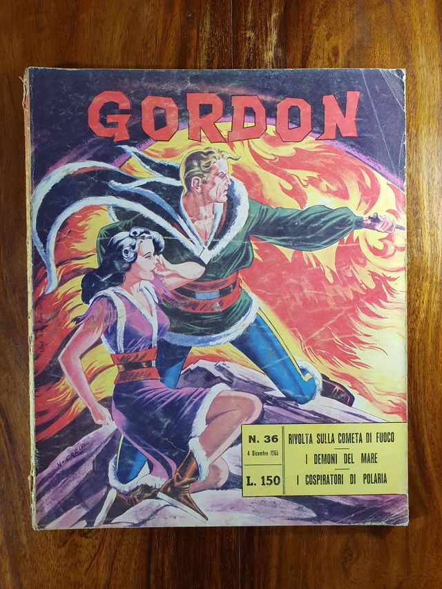 Lotto 3 albi fumetti Gordon (Ed. Fratelli Spada)