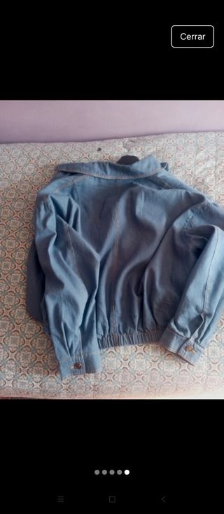 Cazadora vaquera azul