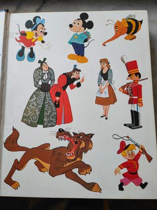 Libro Disney fiabe 1973