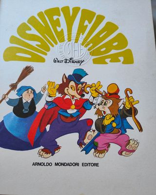Libro Disney fiabe 1973