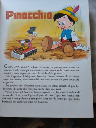 Libro Disney fiabe 1973