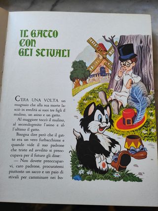 Libro Disney fiabe 1973