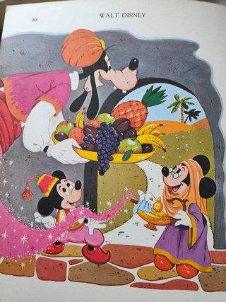 Libro Disney fiabe 1973