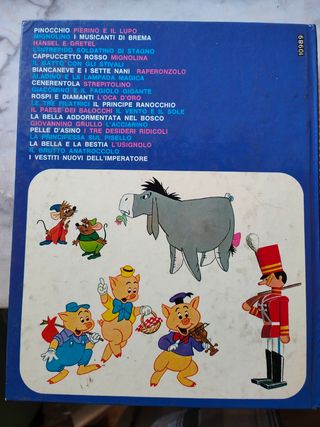 Libro Disney fiabe 1973