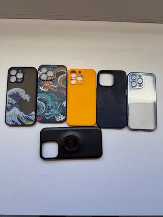 Lote 5 carcasas iPhone 13 Pro