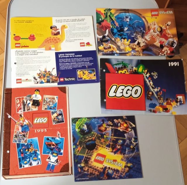 25 cataloghi Lego dal 1991 al 2015
