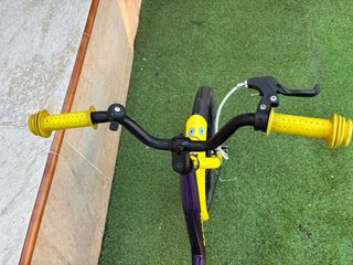 Bicicleta Infantil SCOOL 18 Morado/Amarillo
