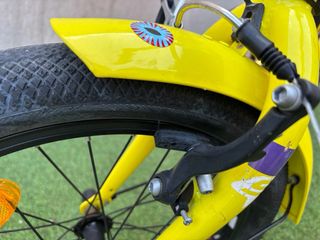 Bicicleta Infantil SCOOL 18 Morado/Amarillo