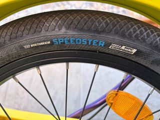 Bicicleta Infantil SCOOL 18 Morado/Amarillo