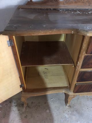Aparador Cómoda Mueble Antiguo Madera
