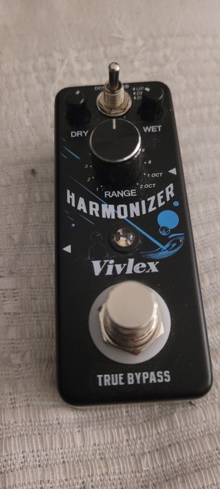 Mini Pedal Harmonizer Guitarra Bajo