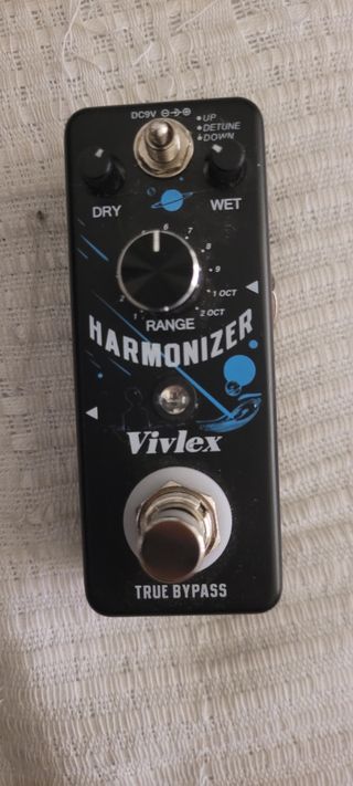 Mini Pedal Harmonizer Guitarra Bajo