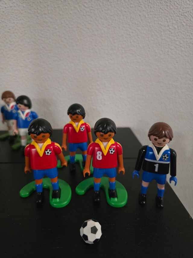 Playmobil Futbolistas España, Holanda, Italia