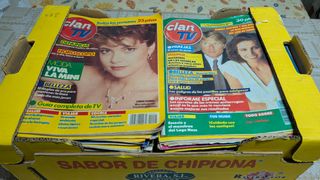 370 revistas Clan TV (1987 - 1995)