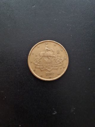 Moneda 50 céntimos 2002