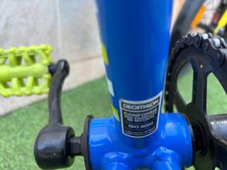 Bicicleta infantil azul B-TWIN