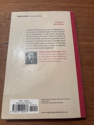 Crónica de una muerte anunciada