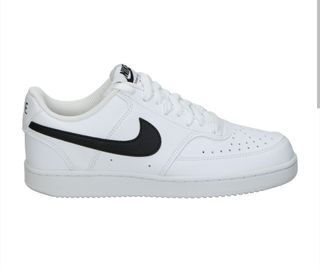 Zapatillas Nike Court Vision Low Blancas Negras