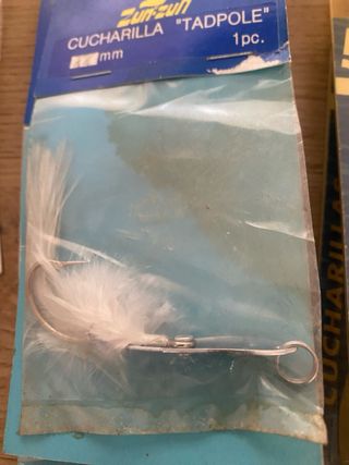 29 Cucharillas y Vinilos Pesca Mar