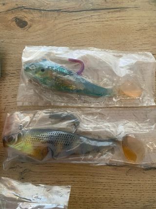 29 Cucharillas y Vinilos Pesca Mar
