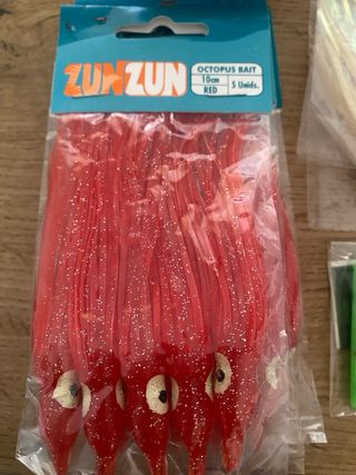 29 Cucharillas y Vinilos Pesca Mar