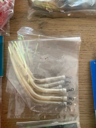 29 Cucharillas y Vinilos Pesca Mar