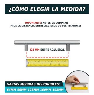 Tirador de puerta BAILROP 30 unidad 