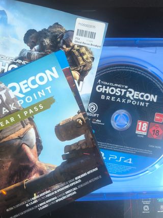 Tom Clancy's Ghost recon breakpoint.