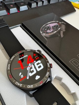 Reloj Inteligente Actividad Negro/Plata
