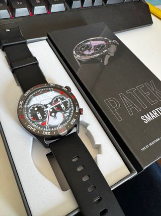 Reloj Inteligente Actividad Negro/Plata