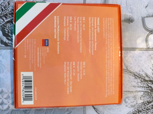 Liszt: Complete Symphonic Poems 4CDs Haitink