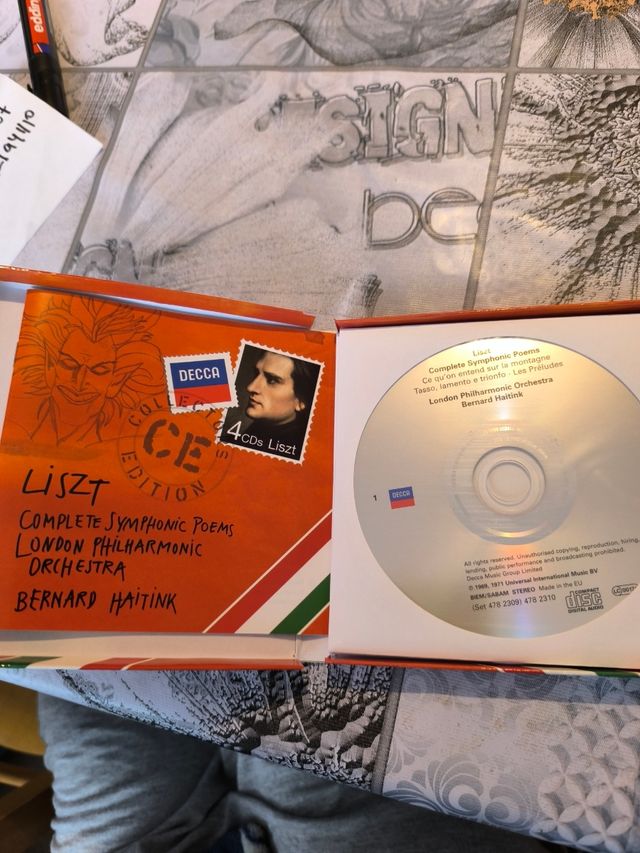 Liszt: Complete Symphonic Poems 4CDs Haitink