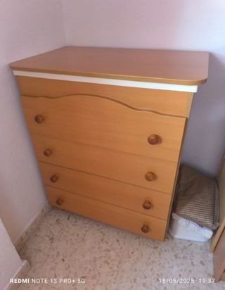 Cómoda bebé con bañera