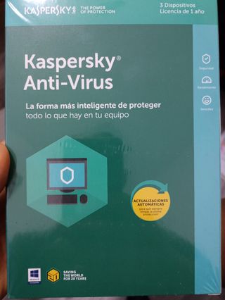 Kaspersky Anti-Virus 3 Dispositivos 1 Año