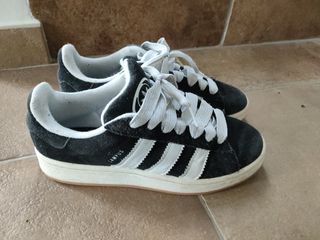 Zapatillas Adidas Campus Negras Blancas