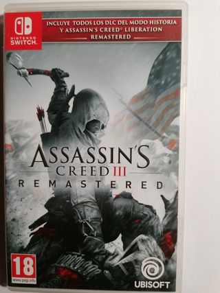 Assassin's Creed III Remastered Nintendo Switch
